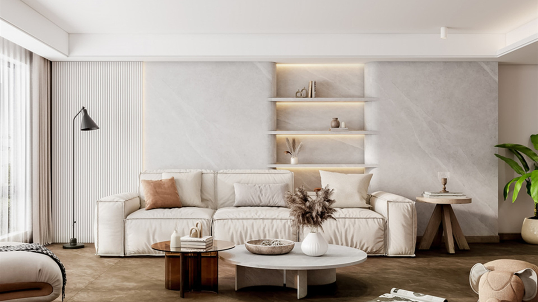 LXX62 PhanLight Grey Effect Sintered Stone Linx Surfaces