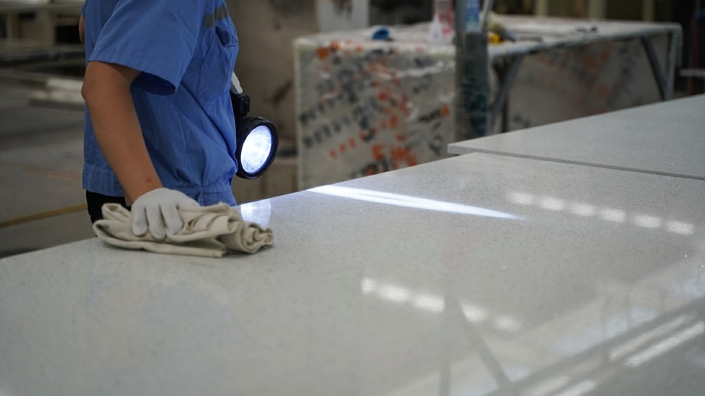 QUARTZ STONE PRODCUTION FINISHED LINX SURFACES