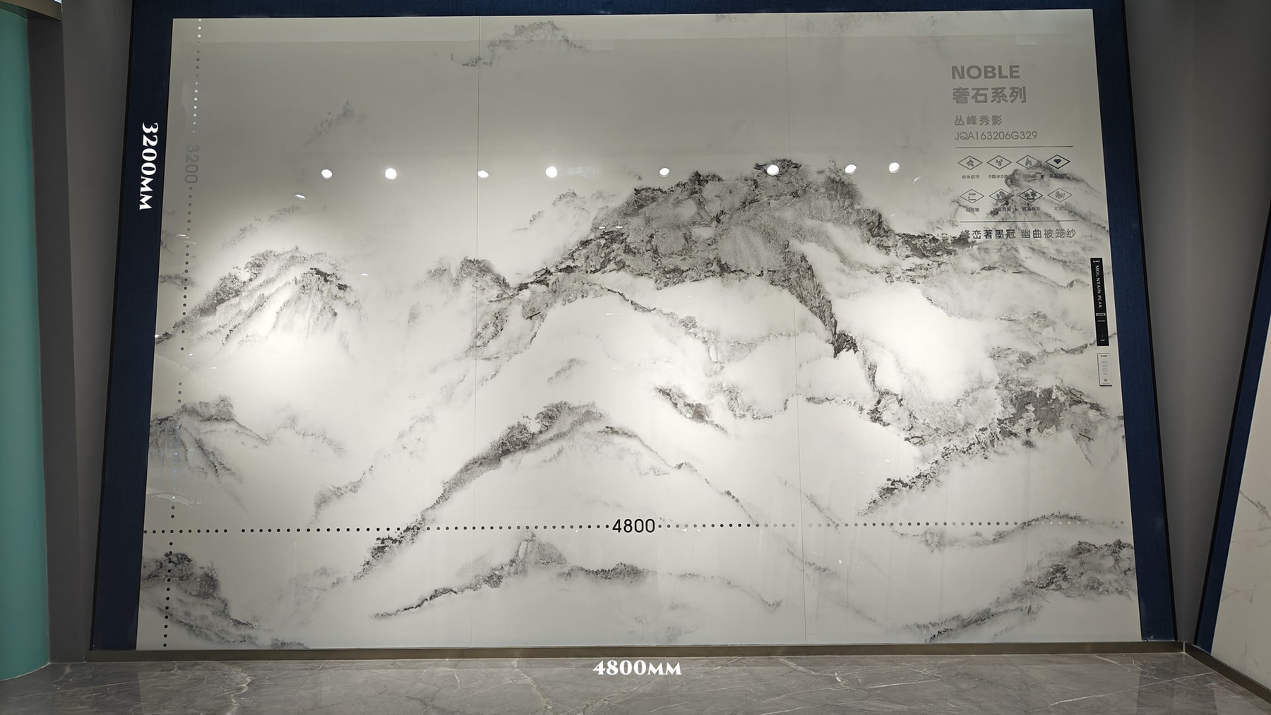 Sintered Stone Slab Continuous Veins 2 - Linx Surfaces