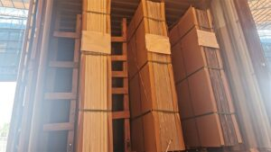 Sintered Stone Slabs Wooden Frame Pack 20GP Container Linx Surfaces