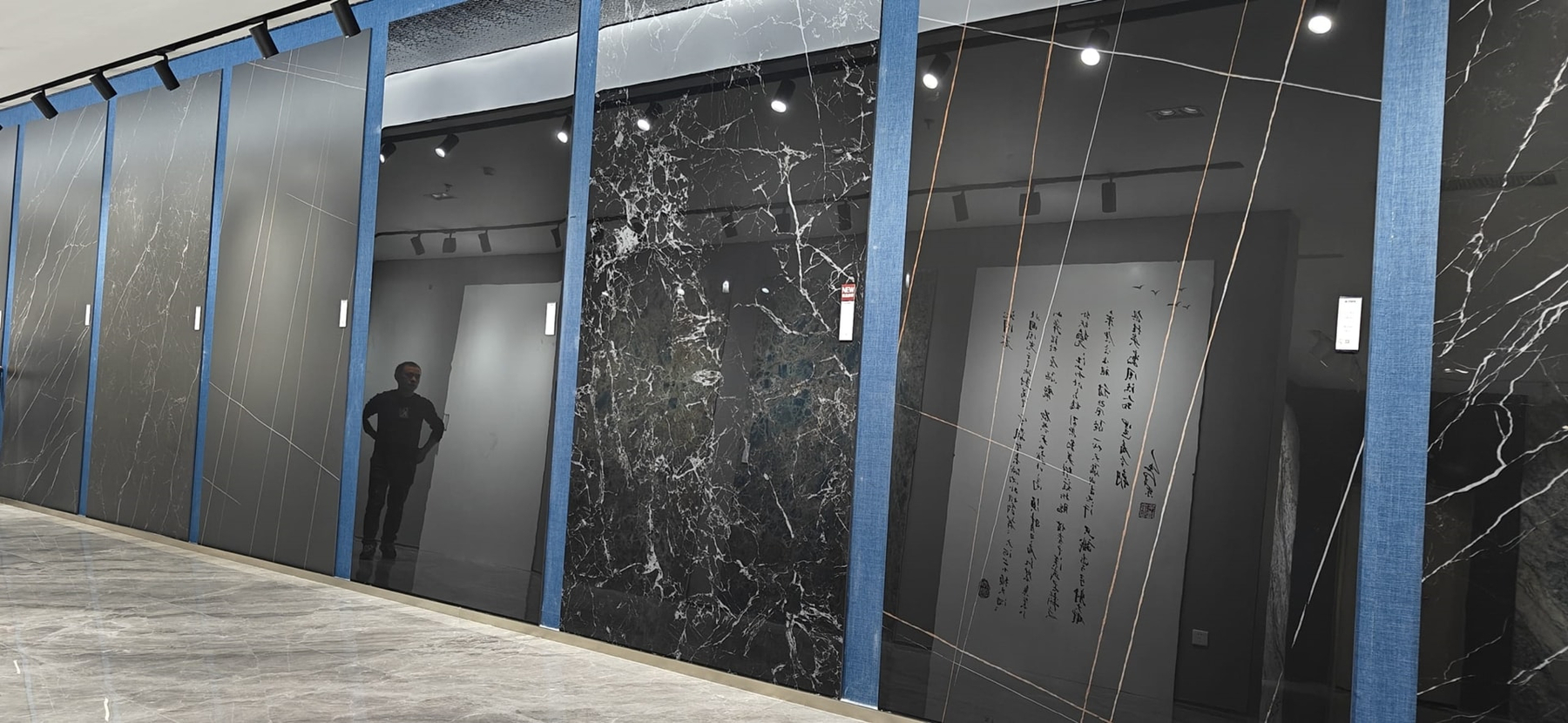 Black Sinered Stone Patterns - Linx Surfaces