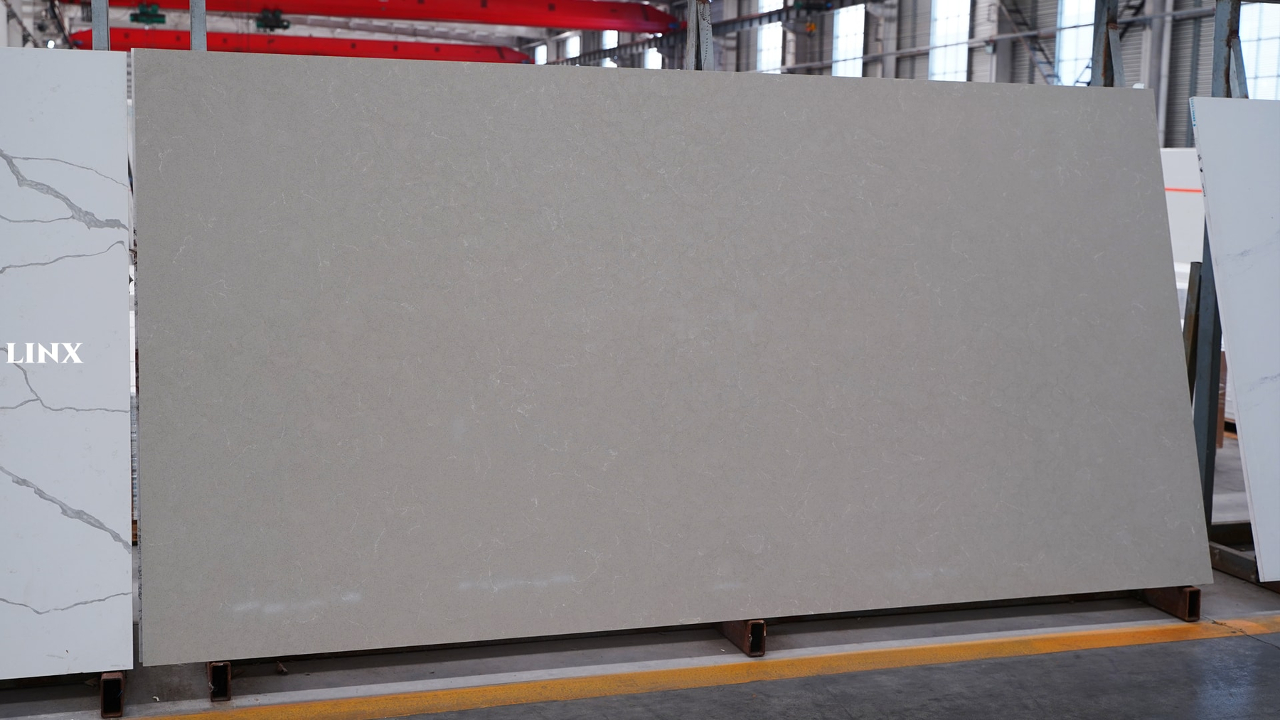 LX103 CARRARA GREY QUARTZ STONE 2 LINX SURFACES