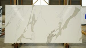 LX1262 CALACATTA LUXURY QUARTZ STONE FEATURE LINX SURFACES