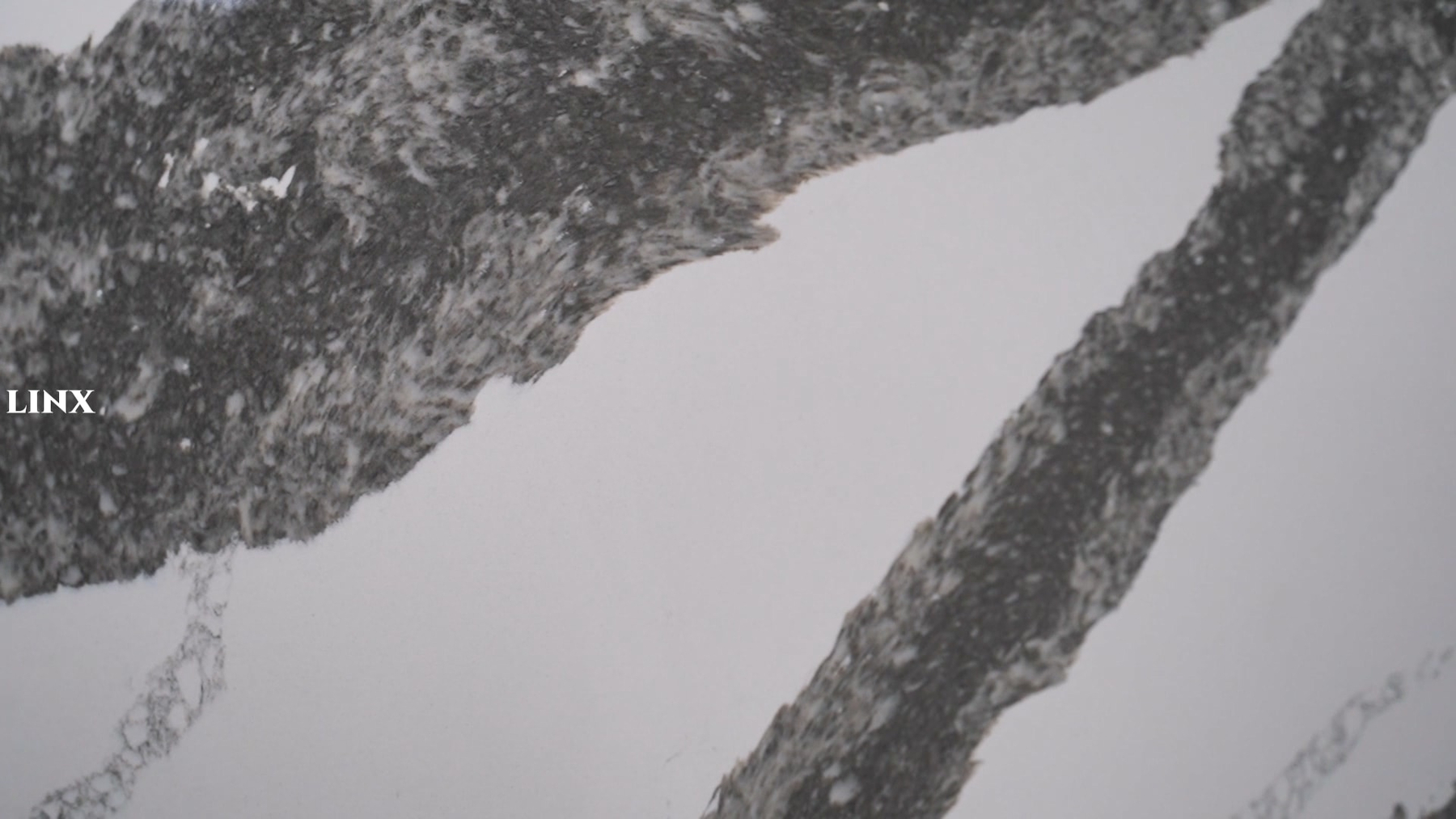 LX1699 CALACATTA WHITE QUARTZ STONE DETAIL 3 LINX SURFACES