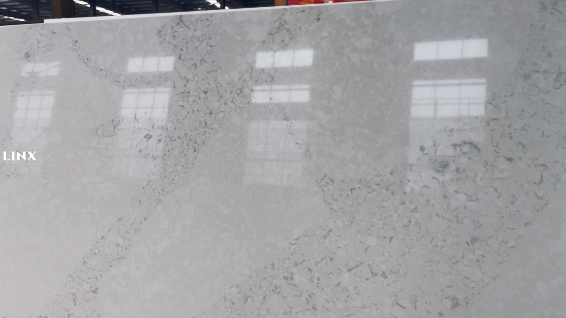 LX201 UNIQUE CARRARA QUARTZ STONE CLOSE UP 2 LINX SURFACES
