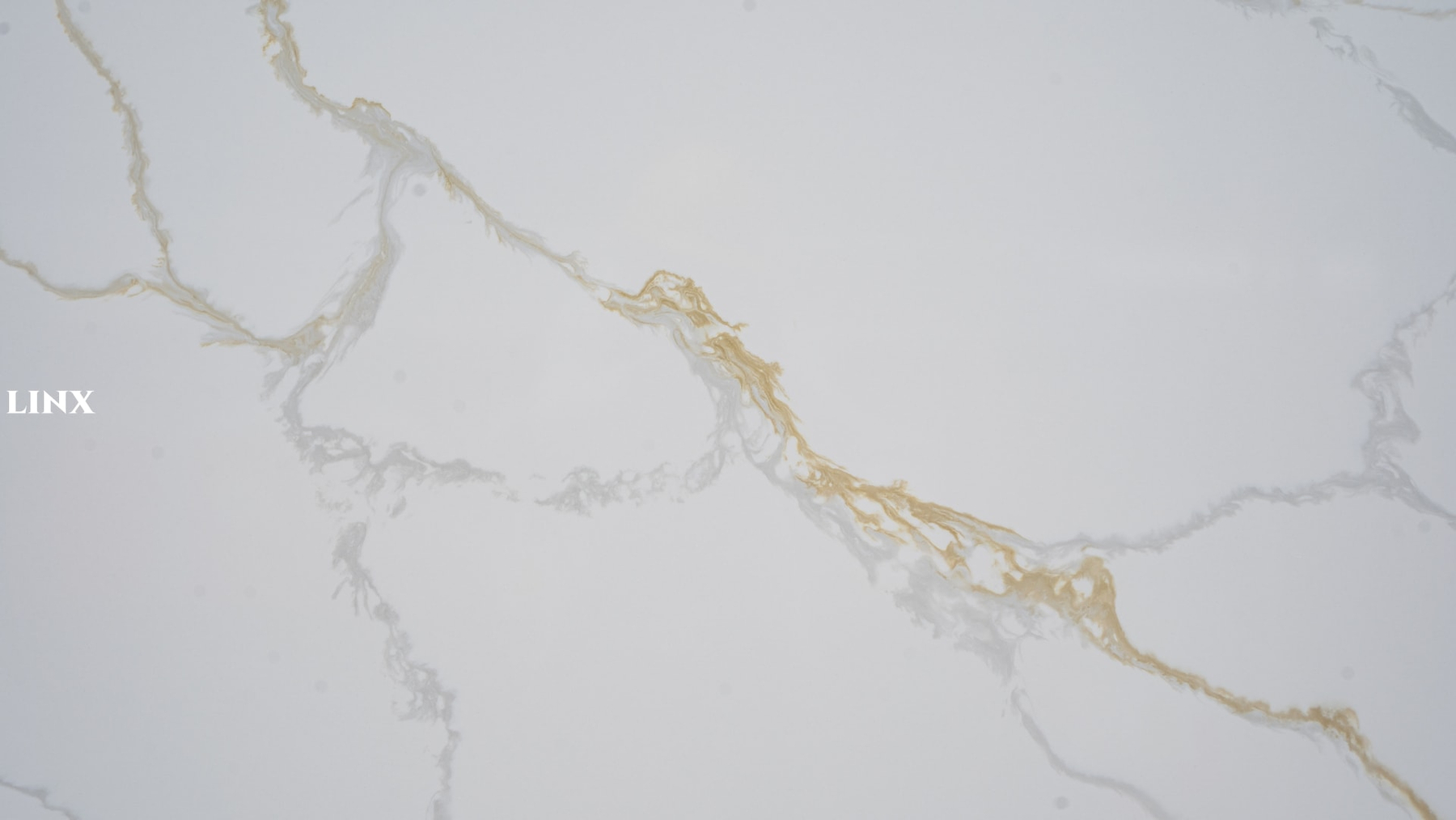 LX3114 CALACATTA GOLD QUARTZ STONE CLOSE UP 2 LINX SURFACES