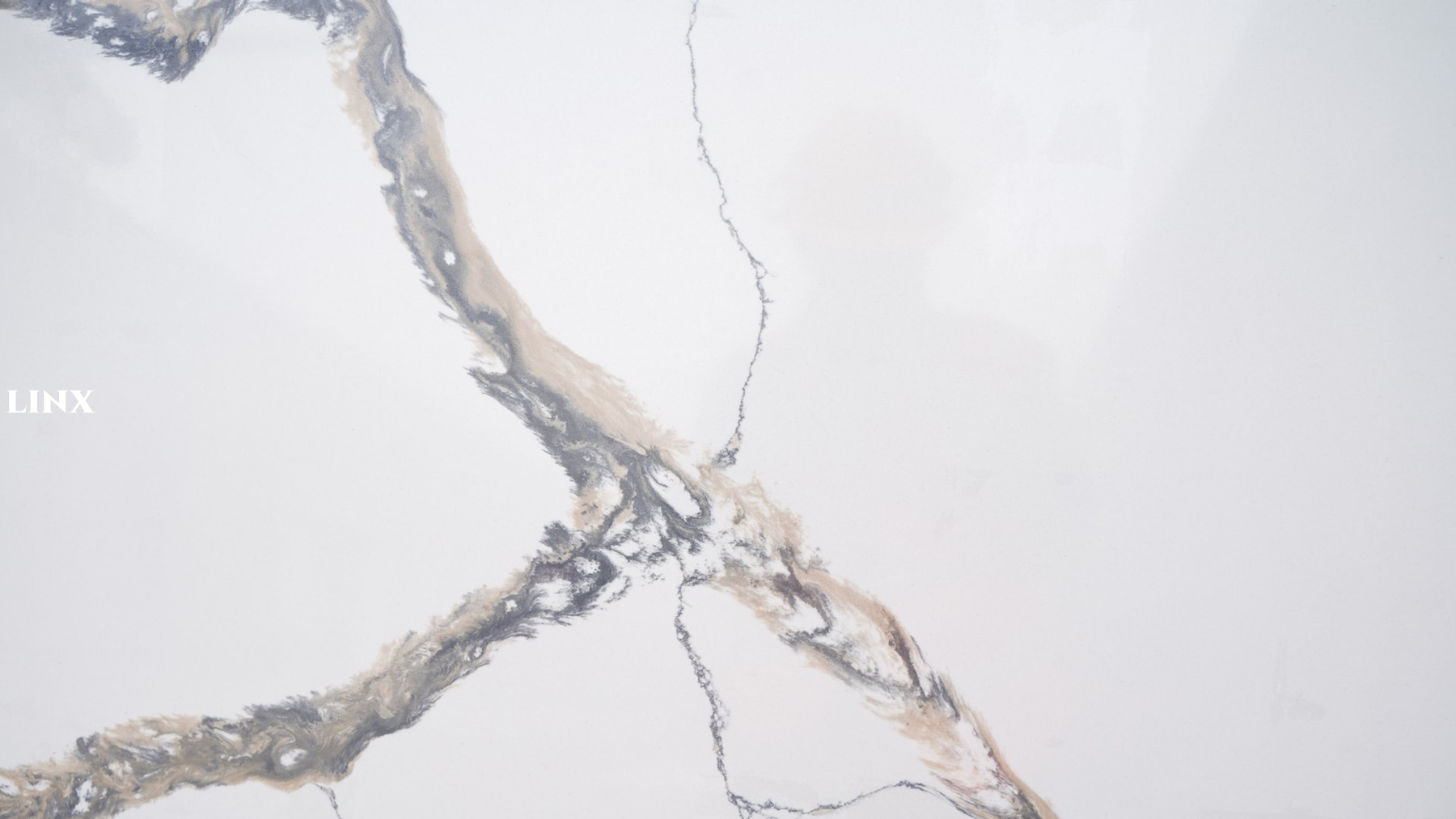 LX4023 CALACATTA GOLD QUARTZ STONE 8 LINX SURFACES