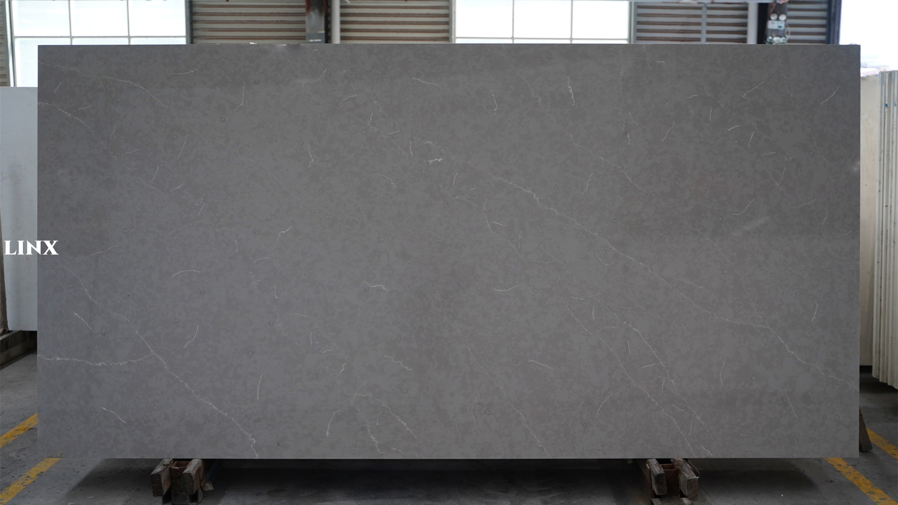 LX4049 CALACATTA GREY QUARTZ STONE LINX SURFACES