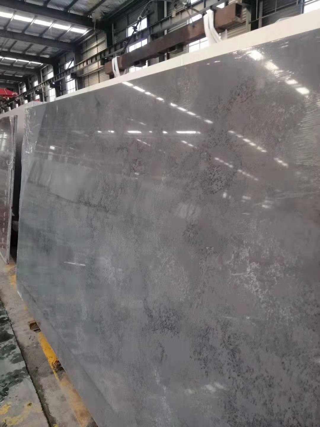 LX4080 CARRARA GERY QUARTZ STONE 6 LINX SURFACES