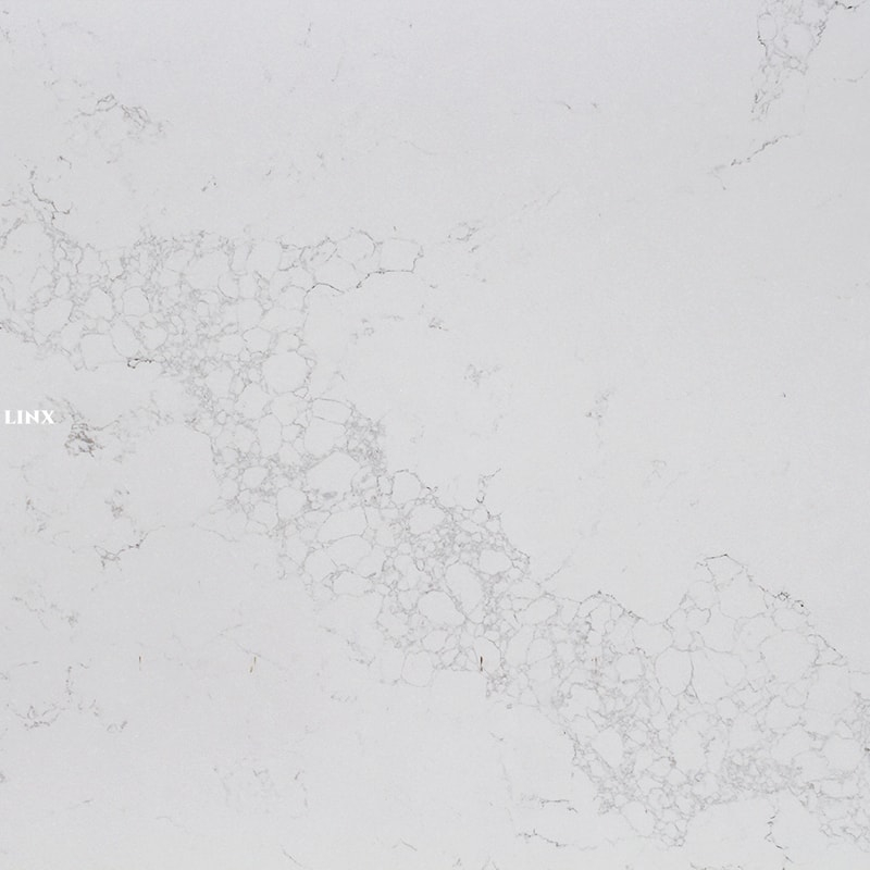 LX5031 CALACATTA WHITE QUARTZ STONE 6 LINX SURFACES