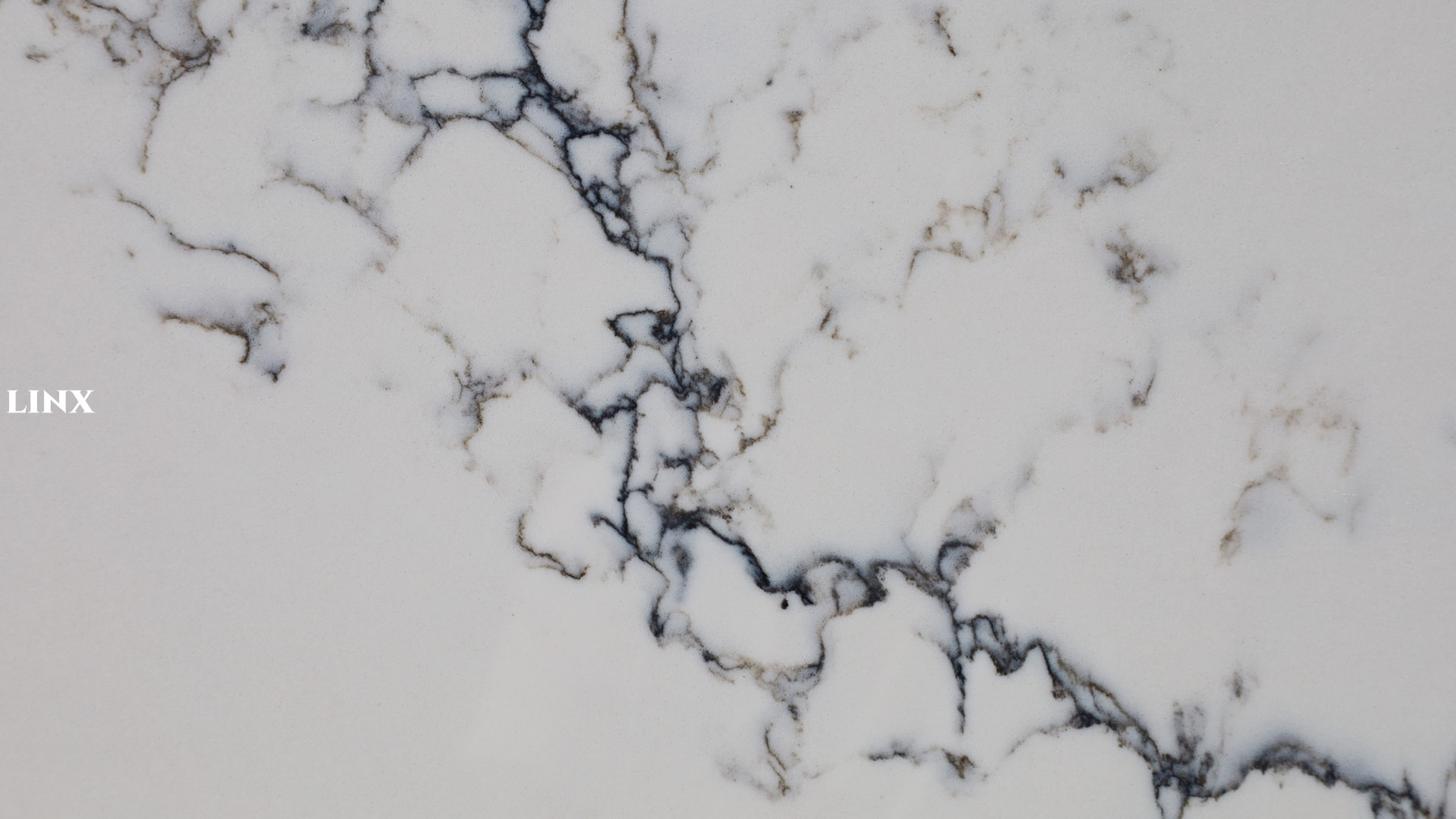 LX6069 CALACATTA WHITE QUARTZ STONE 7 LINX SURFACES