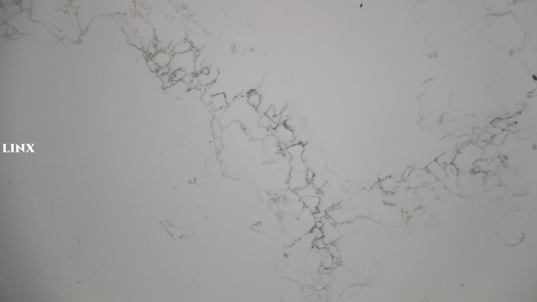 LX6070 CALACATTA WHITE QUARTZ STONE SLAB DETAIL 2 LINX SURFACES