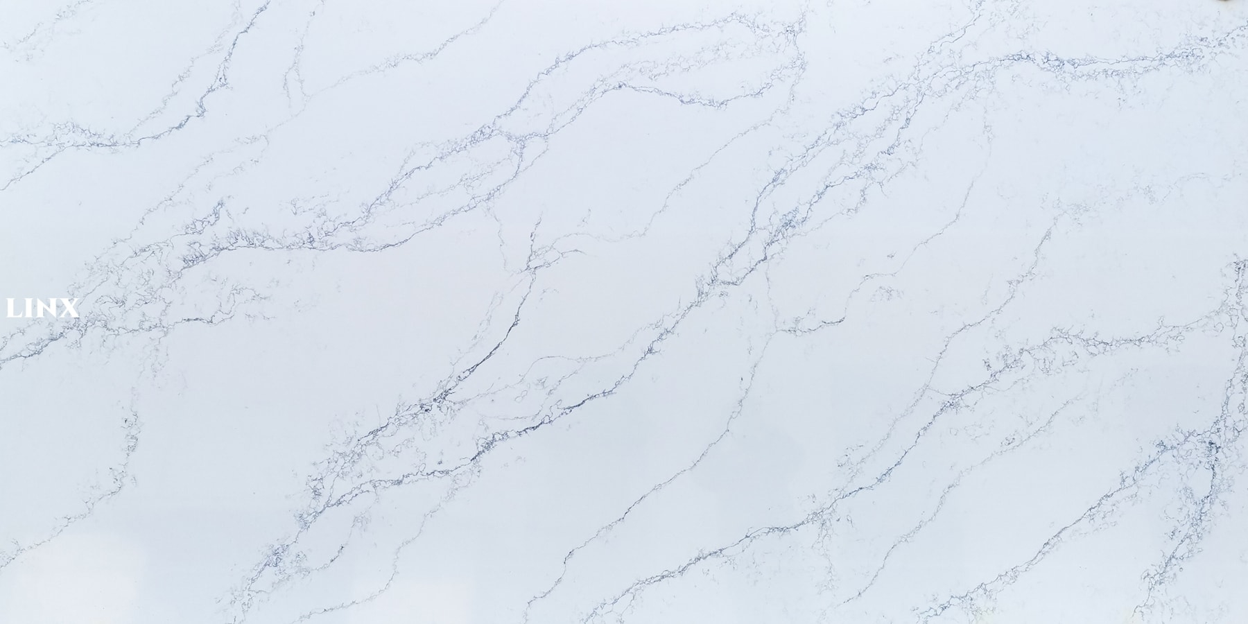 LX6099 CALACATTA WHITE QUARTZ STONE 5 LINX SURFACES