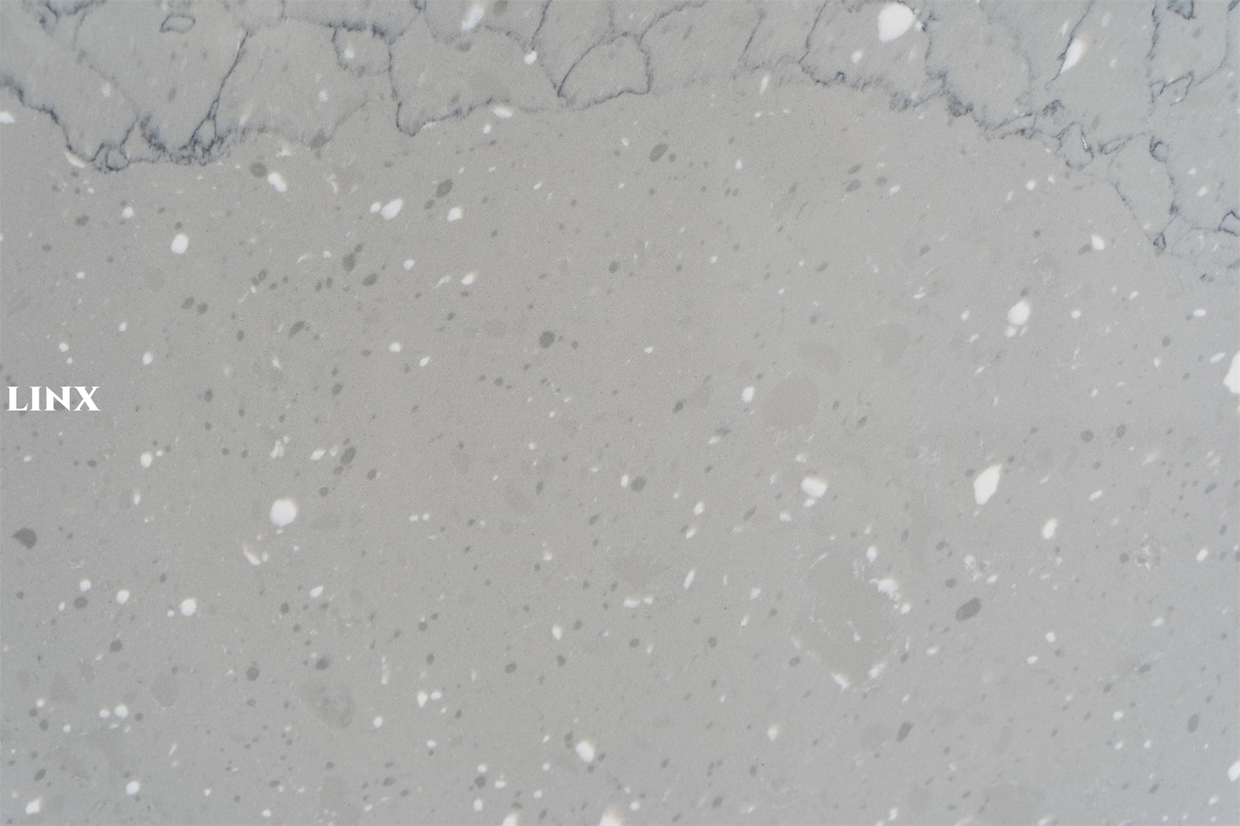 LX6211 CALACATTA GREY QUARTZ STONE 3 LINX SURFACES