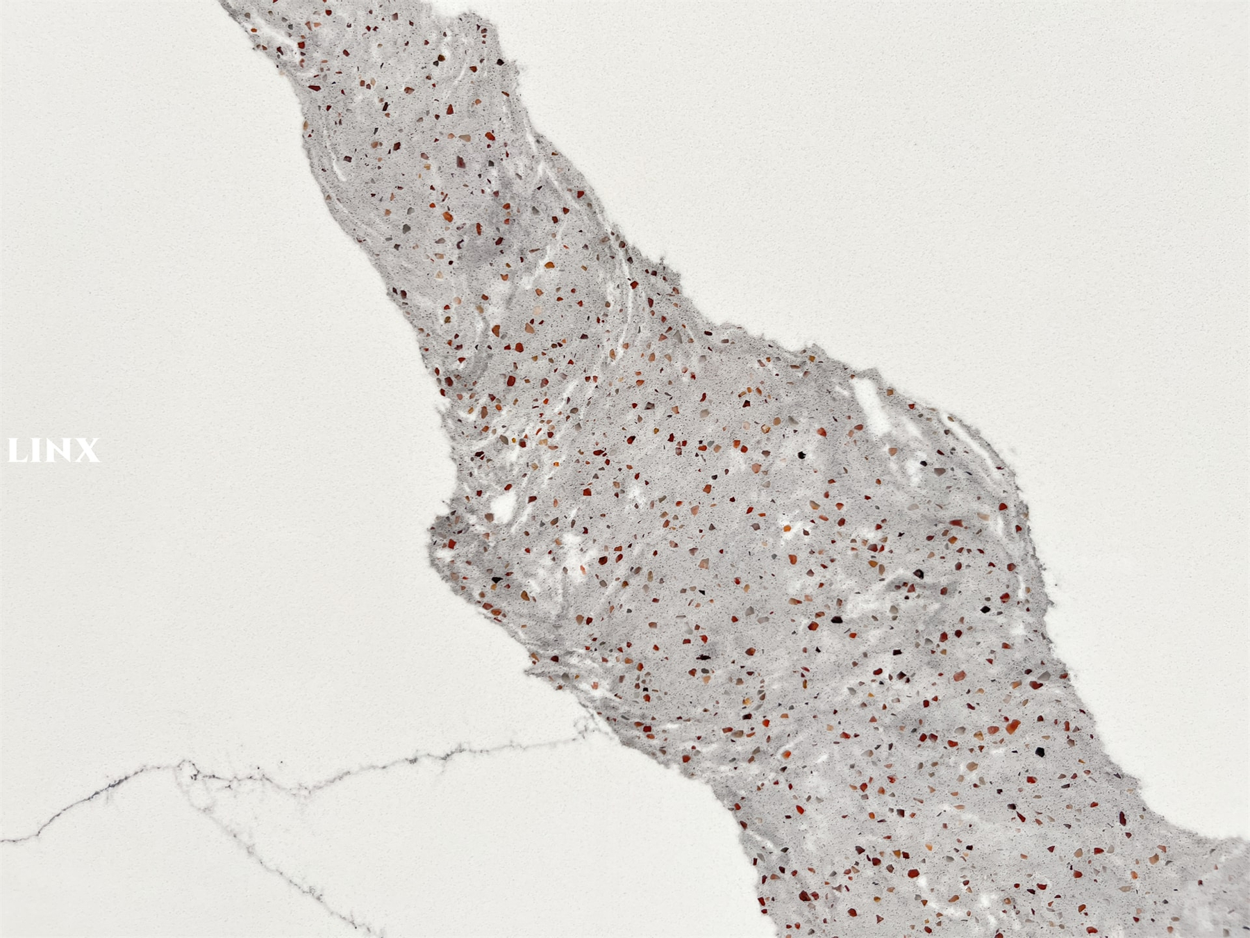 LX6791 CALACATTA WHITE QUARTZ STONE 4 LINX SURFACES