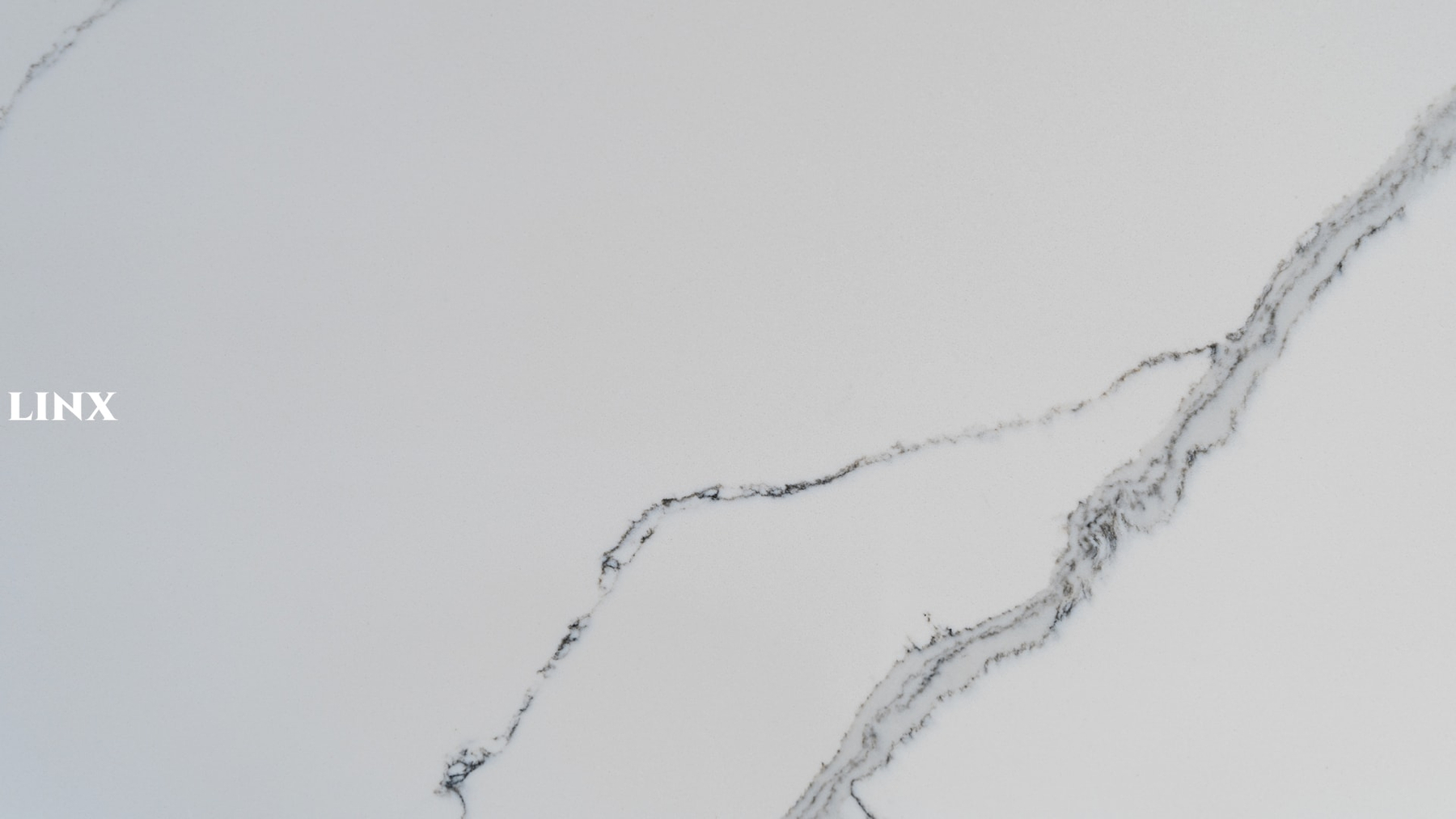 LX7251 CALACATTA WHITE QUARTZ STONE 3 LINX SURFACES