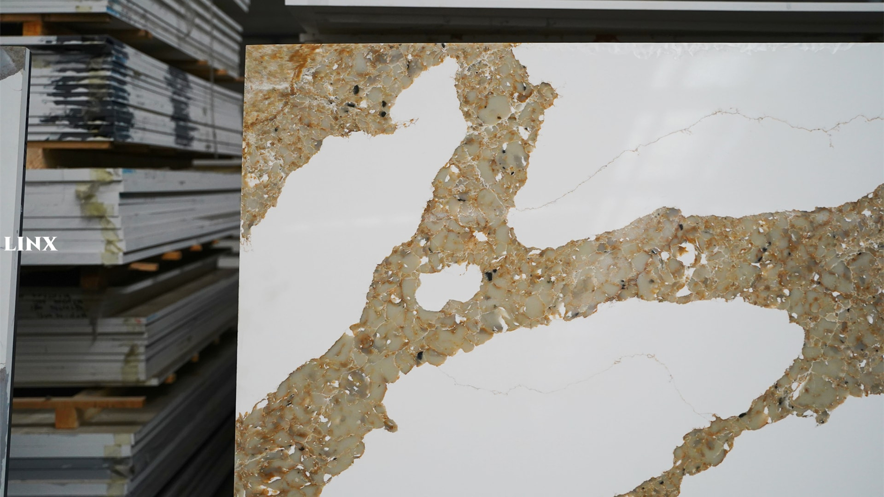 LX9011 PANDARA LUXURY QUARTZ STONE DETAIL 2 LINX SURFACES