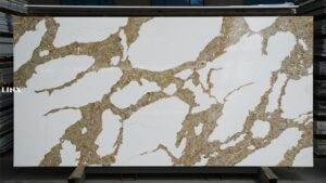 LX9011 PANDARA LUXURY QUARTZ STONE FEATURE LINX SURFACES