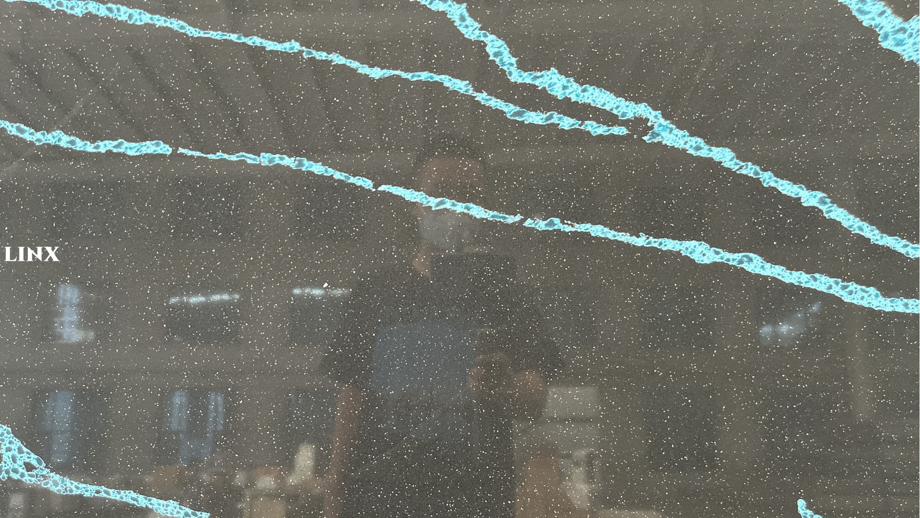 LXM6803 NIGHT BLUE JADE STONE DETAIL 2 LINX SURFACES