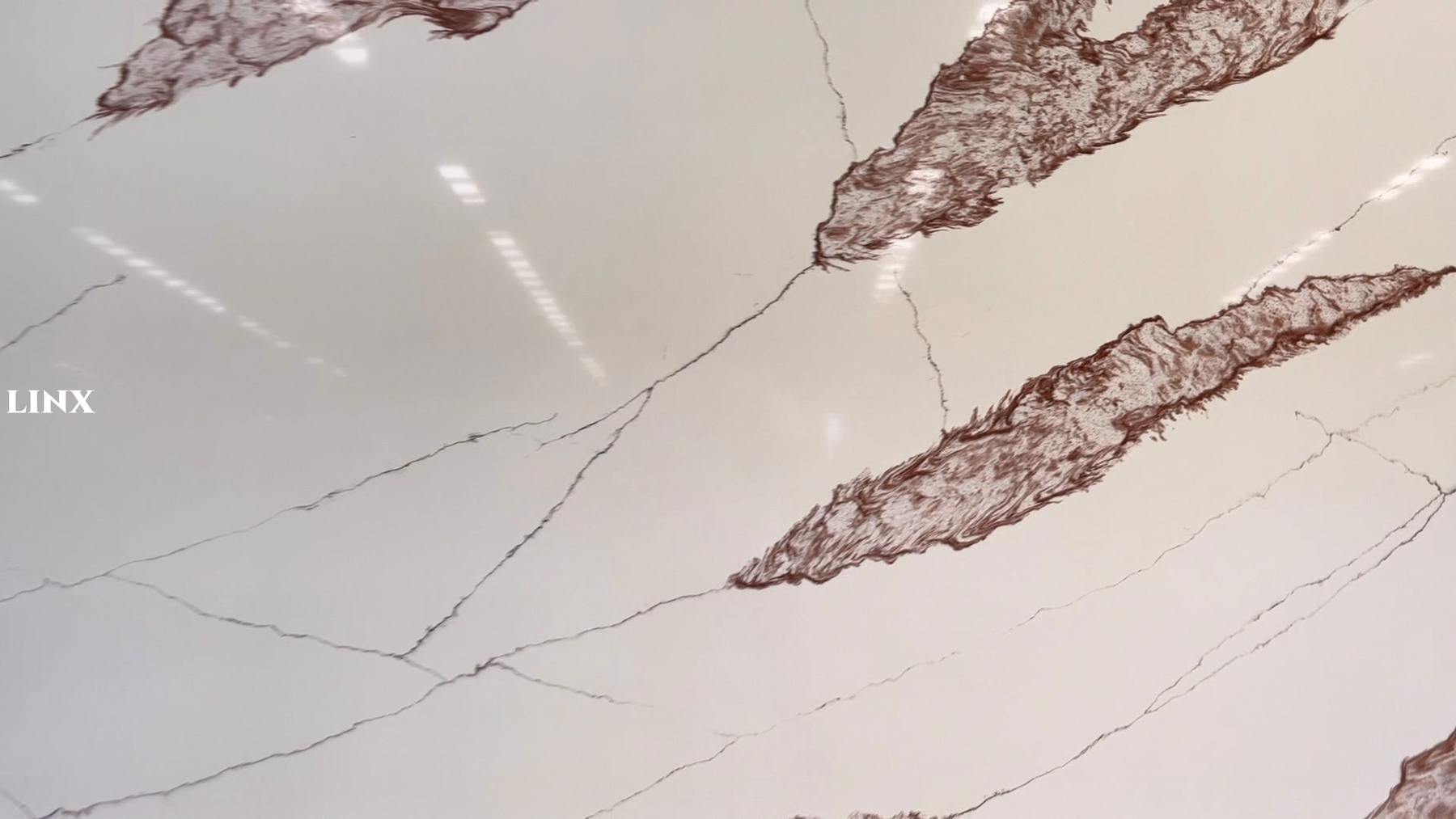 LXM8105 MARRON CONNECT QUARTZ STONE DETAIL LINX SURFACES