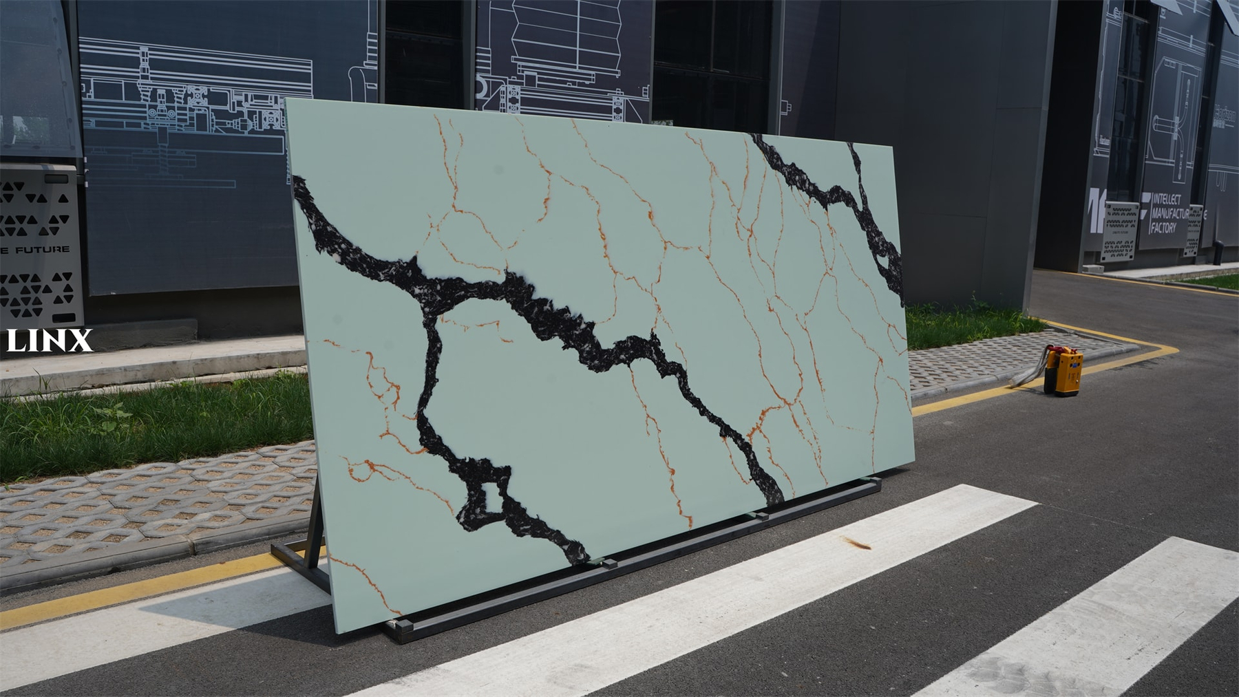 LXM9017 BLUISH GOLD JADE STONE 1 LINX SURFACES