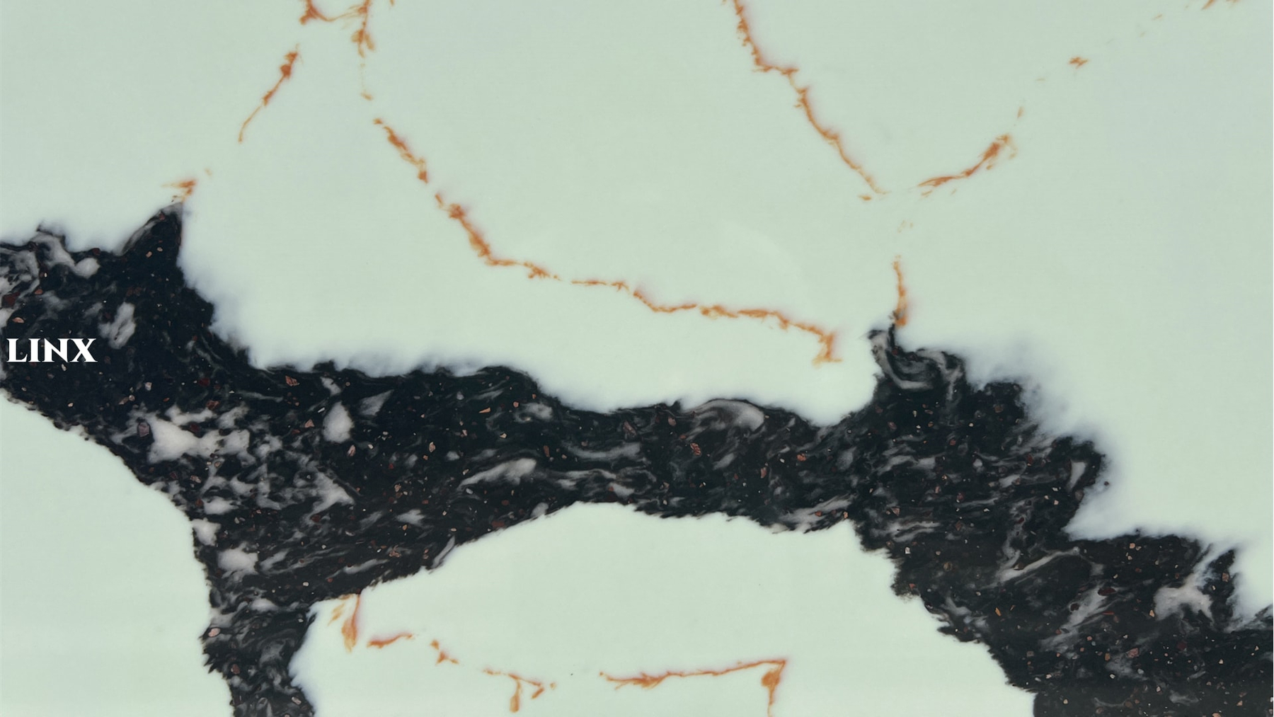 LXM9017 BLUISH GOLD JADE STONE CLOSE UP 3 LINX SURFACES