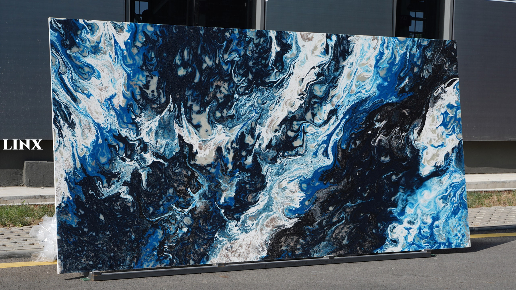 LX9026 JADE STONE PAINTING ART 1 LINX SURFACES