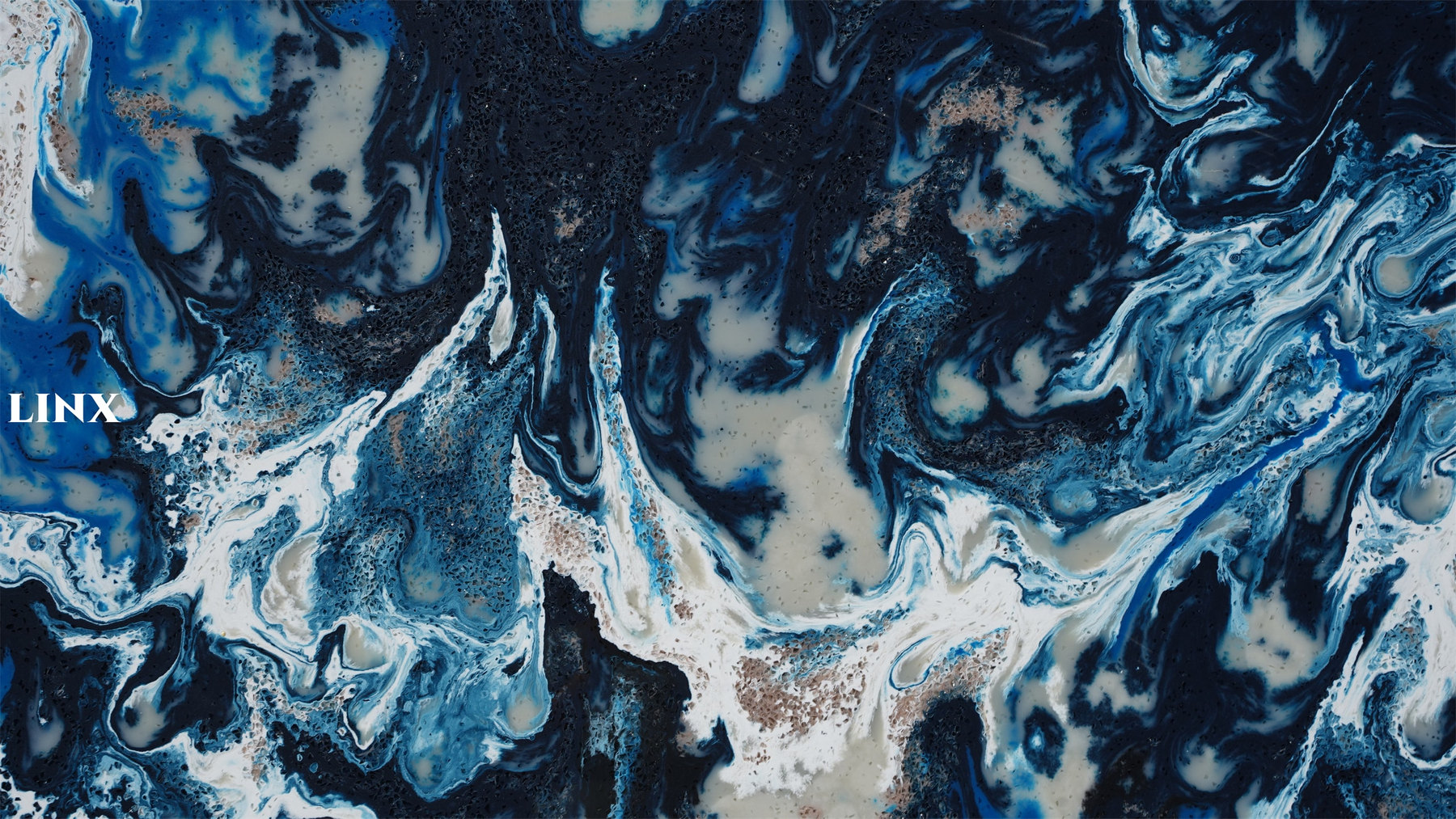 LX9026 JADE STONE PAINTING ART DETAIL 2 LINX SURFACES