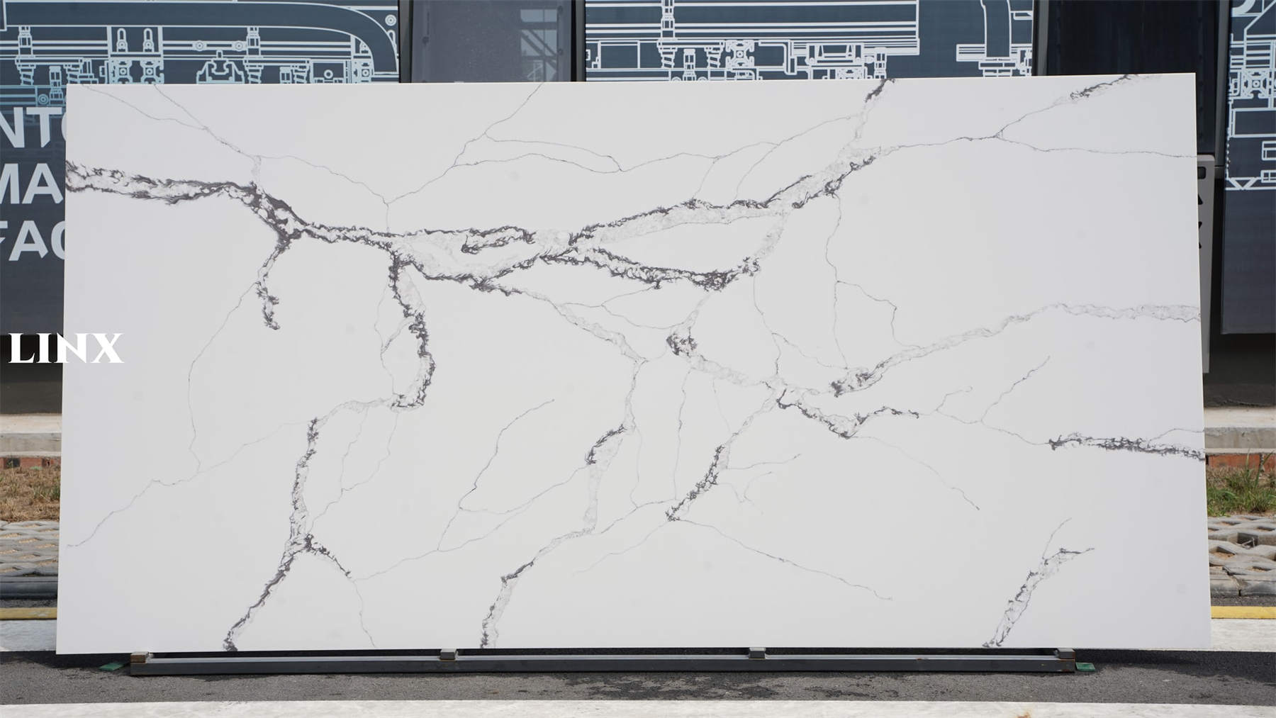 Quartz Stone Calacatta 8002 Horizon Linx Surfaces