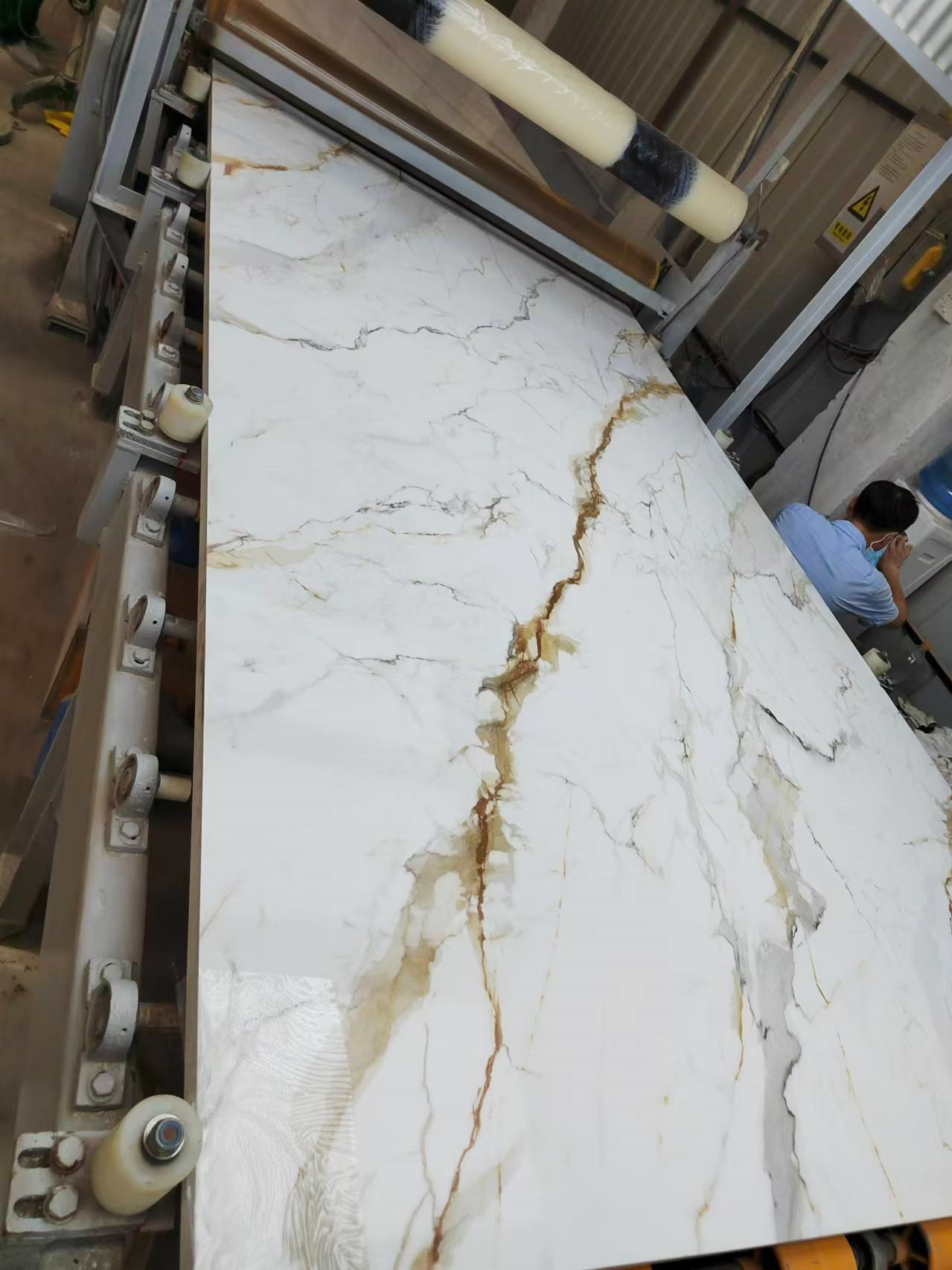 Printed Quartz Stone The Best Seller Pattern Detail 2