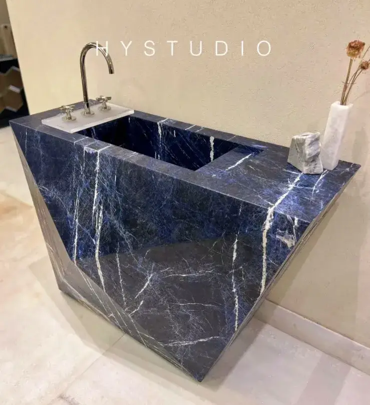 Cloisonne Blue Sinks 1 Linx Surfaces
