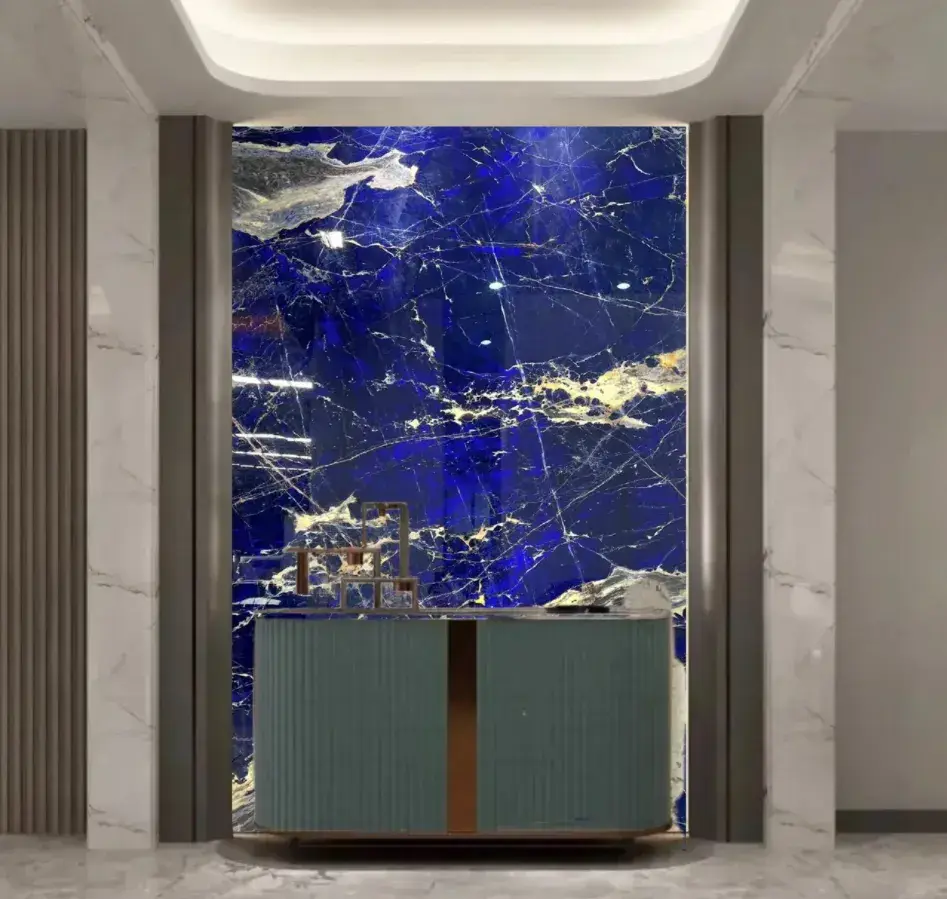 Cloisonne Blue Walls 2 Linx Surfaces