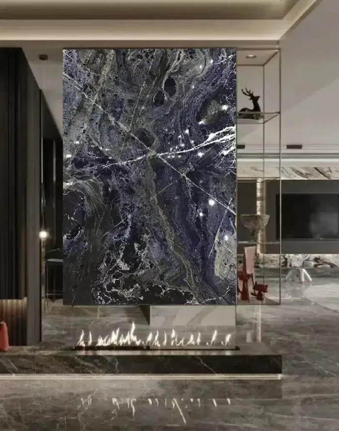 Cloisonne Blue Walls Linx Surfaces