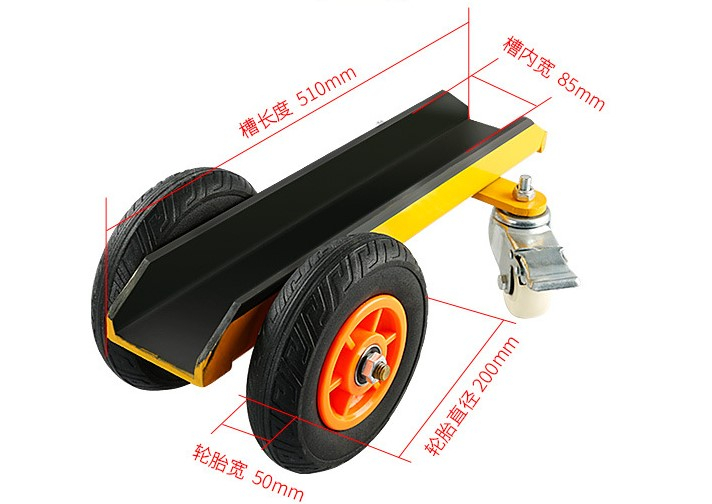 Four Wheel Trolley Stone Slab Carry 2 Four Wheel Trolley Stone Slab Carry 2