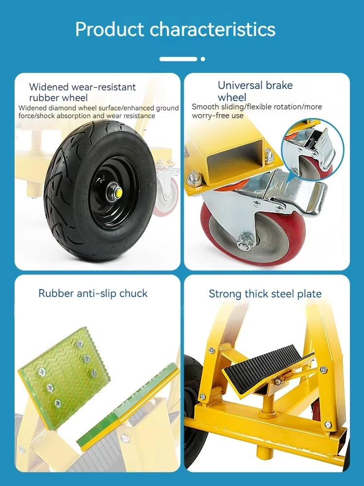 Trolley For Moving Stone Slab 3 Trolley For Moving Stone Slab 3