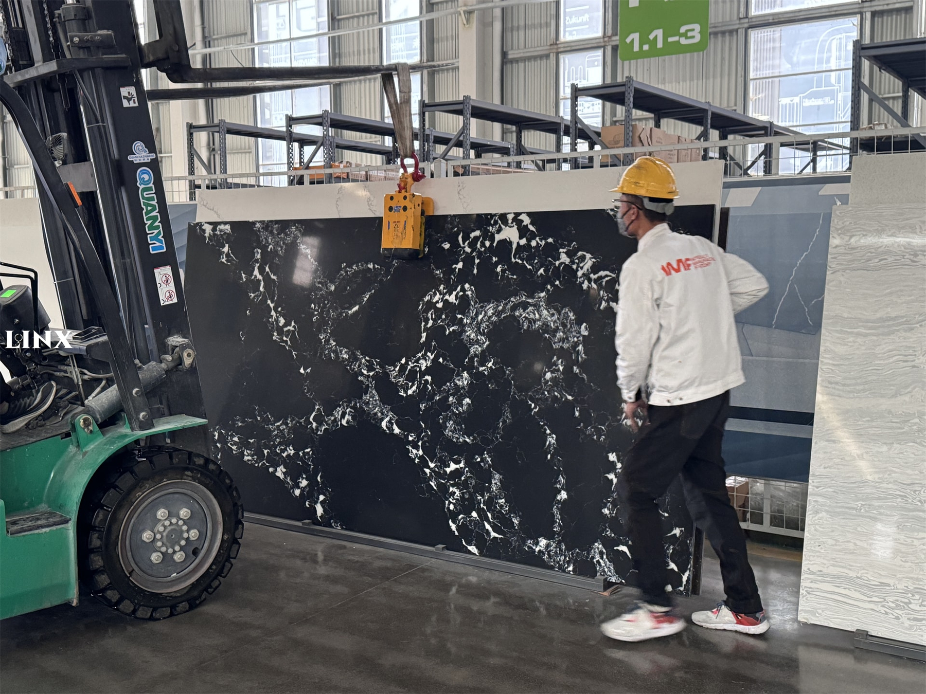 LXM9031 BVLGARI BLACK JADE STONE DETAIL 6 LINX SURFACES