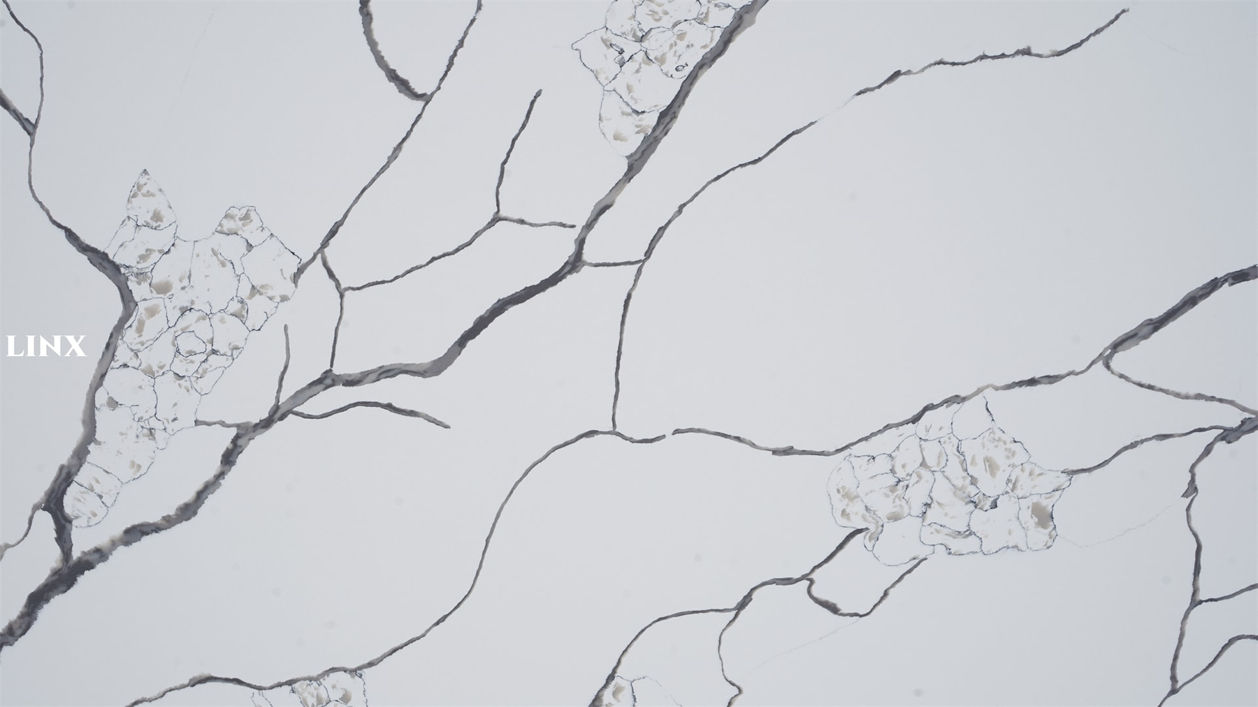 Super Popular Quartz Calacatta Pattern LX1009 Close Up 2 Linx Surfaces