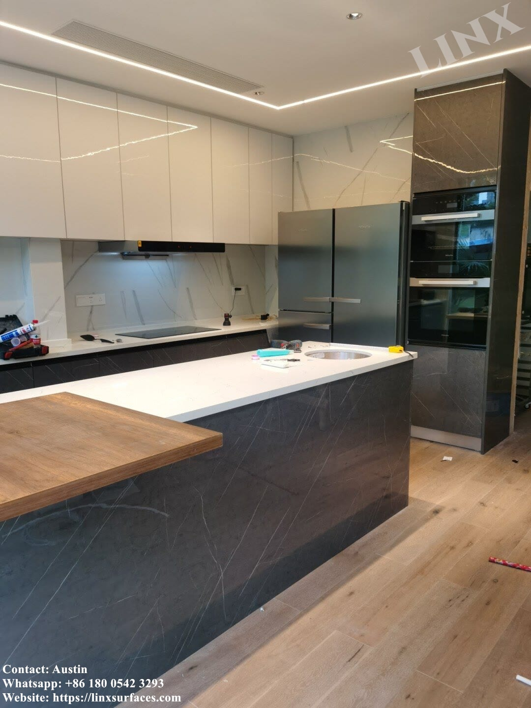 100 Quartz Countertops Design Ideas For Kitchen Linx Surfaces (57)