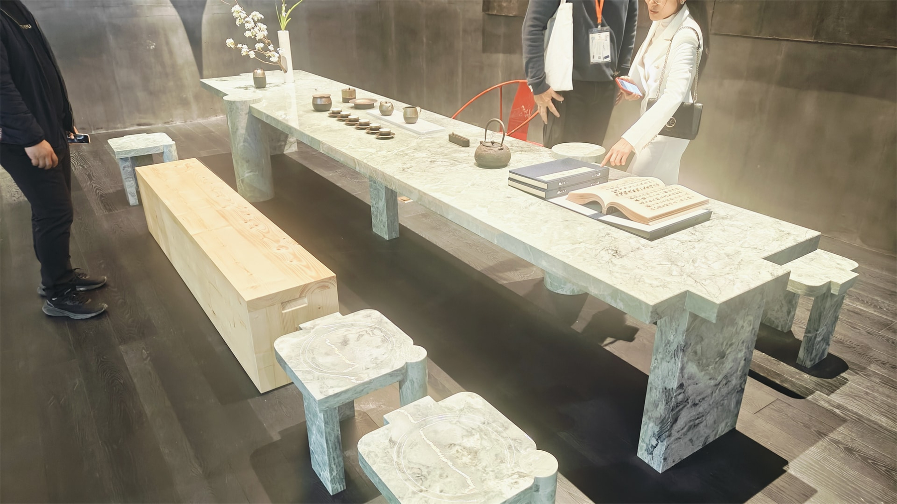 Ancient Desk - Xiamen Stone Fair Art