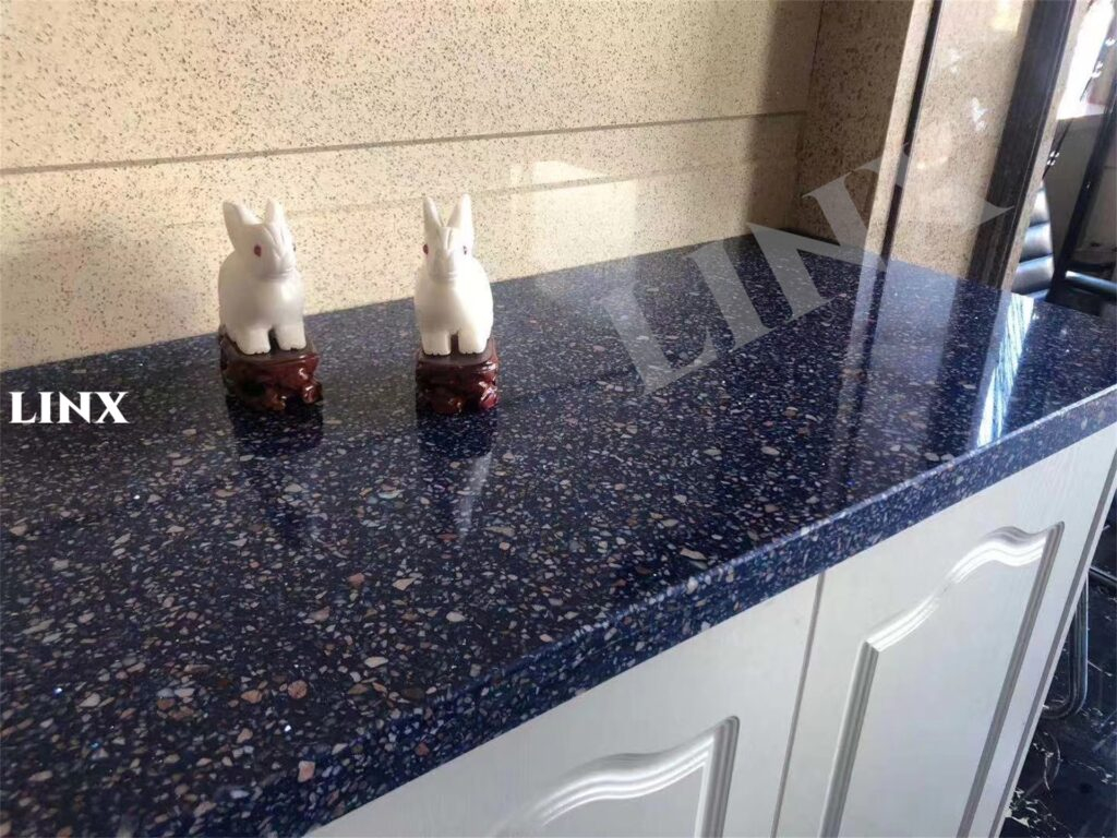 Blue Grains Jade Countertop Linx Surfaces