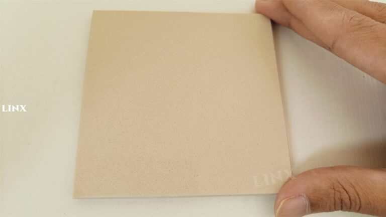 LX1005 PURE BEIGE QUARTZ STONE FEATURE LINX SURFACES