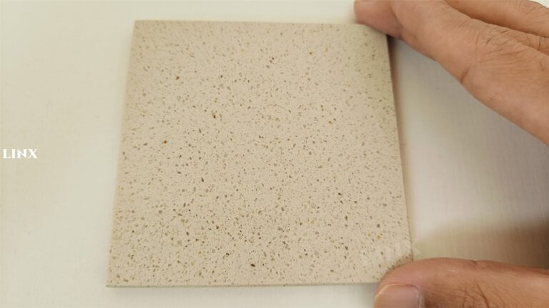 LX1118 FINE BEIGE QUARTZ STONE FEATURE LINX SURFACES
