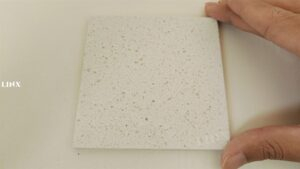 LX1119 CRYSTAL WHITE QUARTZ STONE FEATURE LINX SURFACES