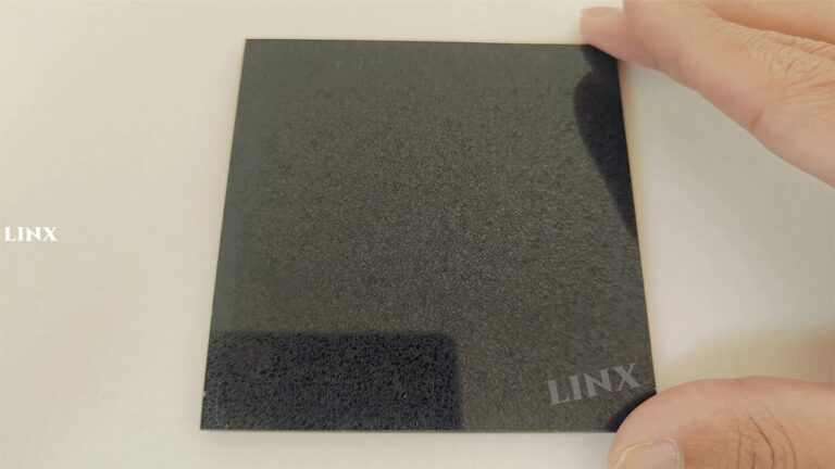 LX1315A FINE BLACK QUARTZ STONE FEATURE LINX SURFACES