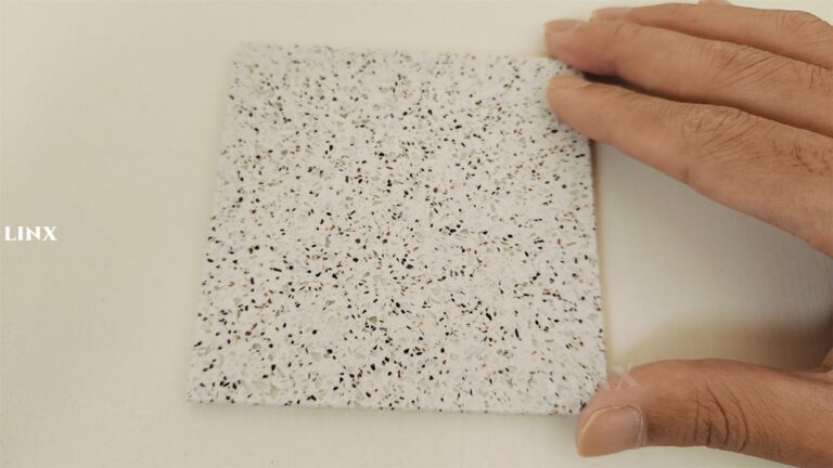 LXY021 PEPPER WHITE QUARTZ JADE FEATURE LINX SURFACES