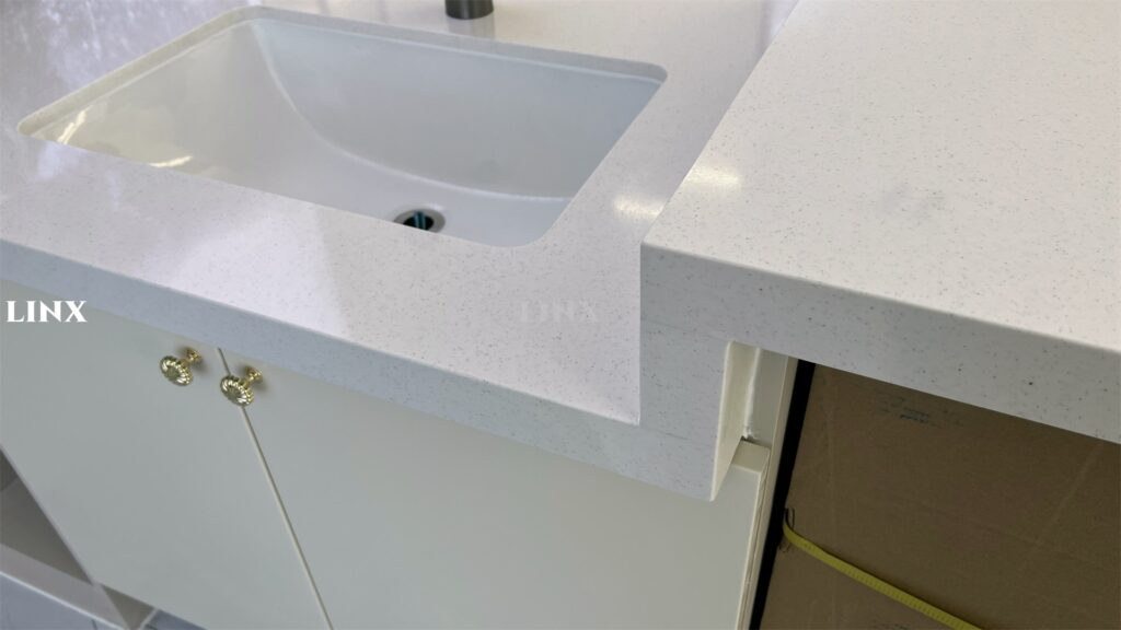 Popular White Jade Quartz Countertops Linx Surfaces