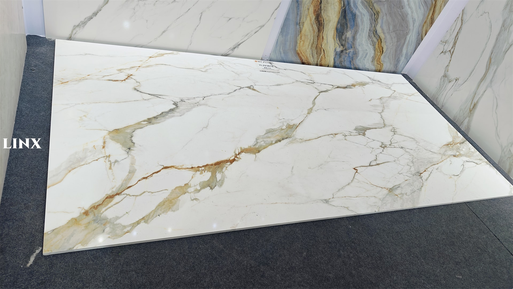 Printed Quartz Stone Calacatta Gold (2)