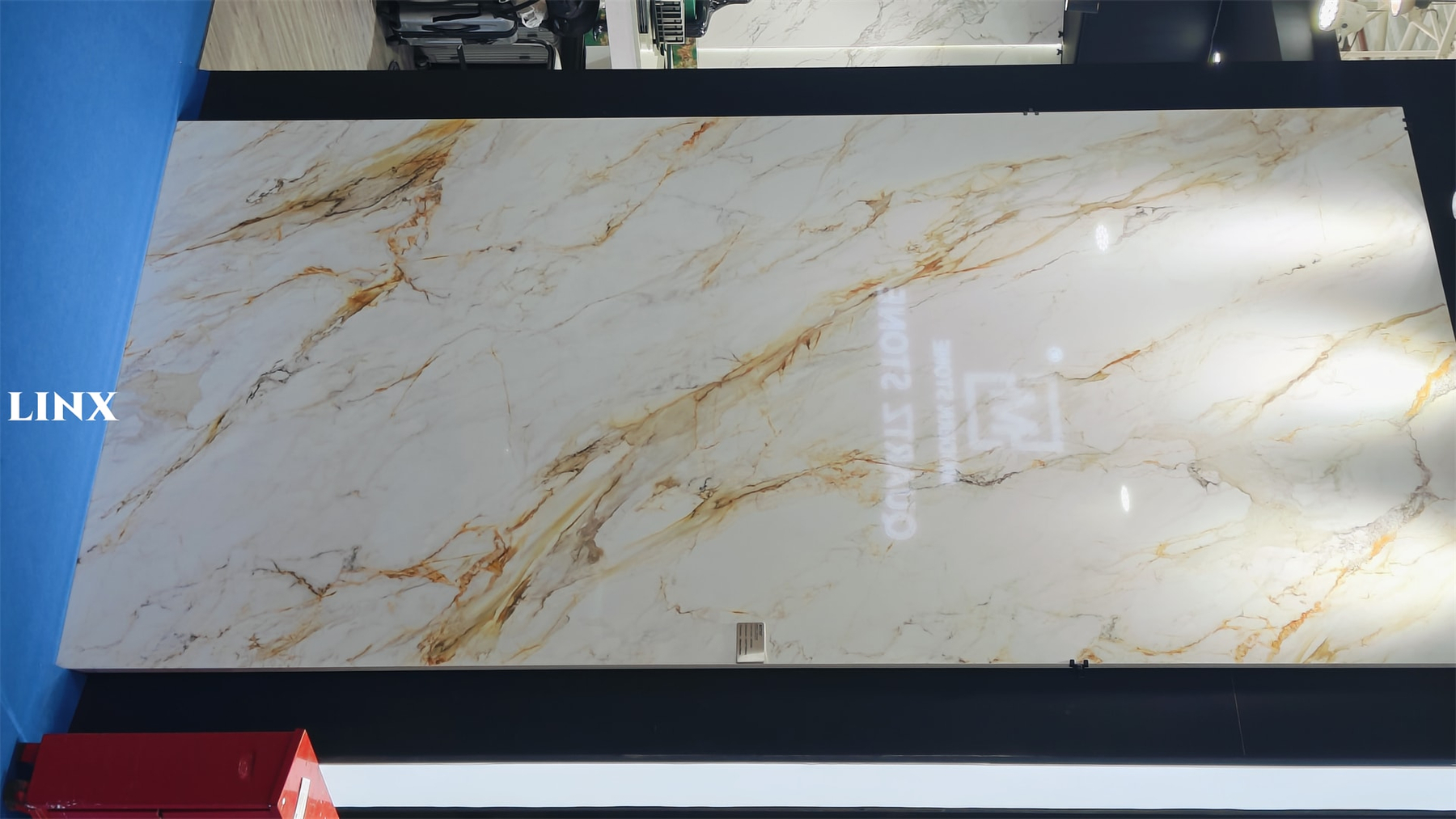 Printed Quartz Stone Calacatta Gold (4)