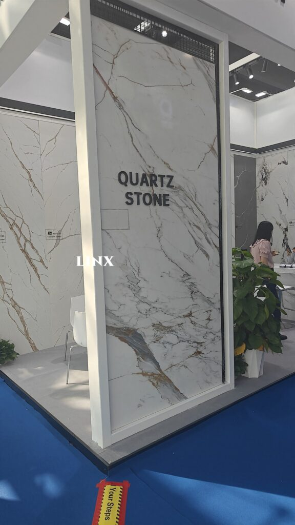 Printed Quartz Stone Calacatta - Linx Surafces