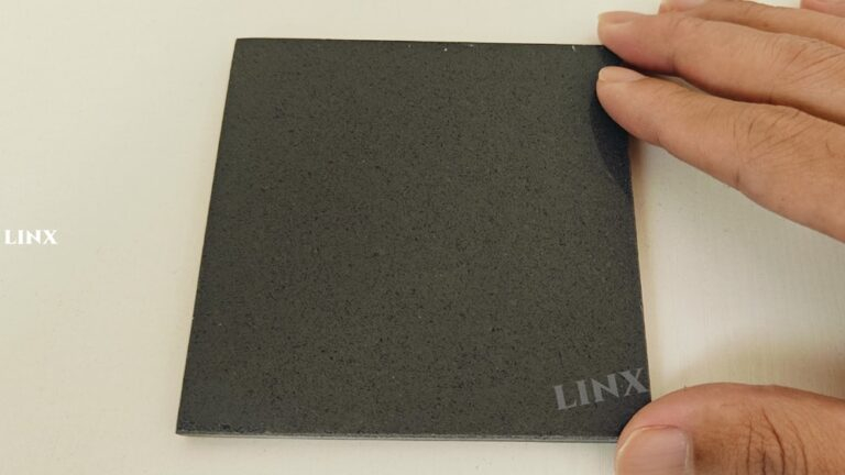 QUARTZ STONE VULCANO GREY LX1107 FEATURE - LINX SURFACES